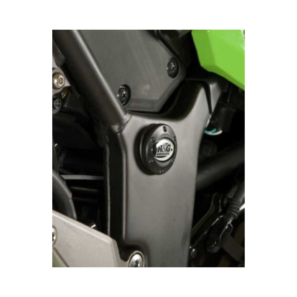 Insert de cadre gauche R&G RACING noir Kawasaki