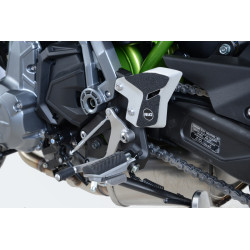 Adhésif anti-frottement R&G RACING platine talon noir (2 pièces) Kawasaki Z650