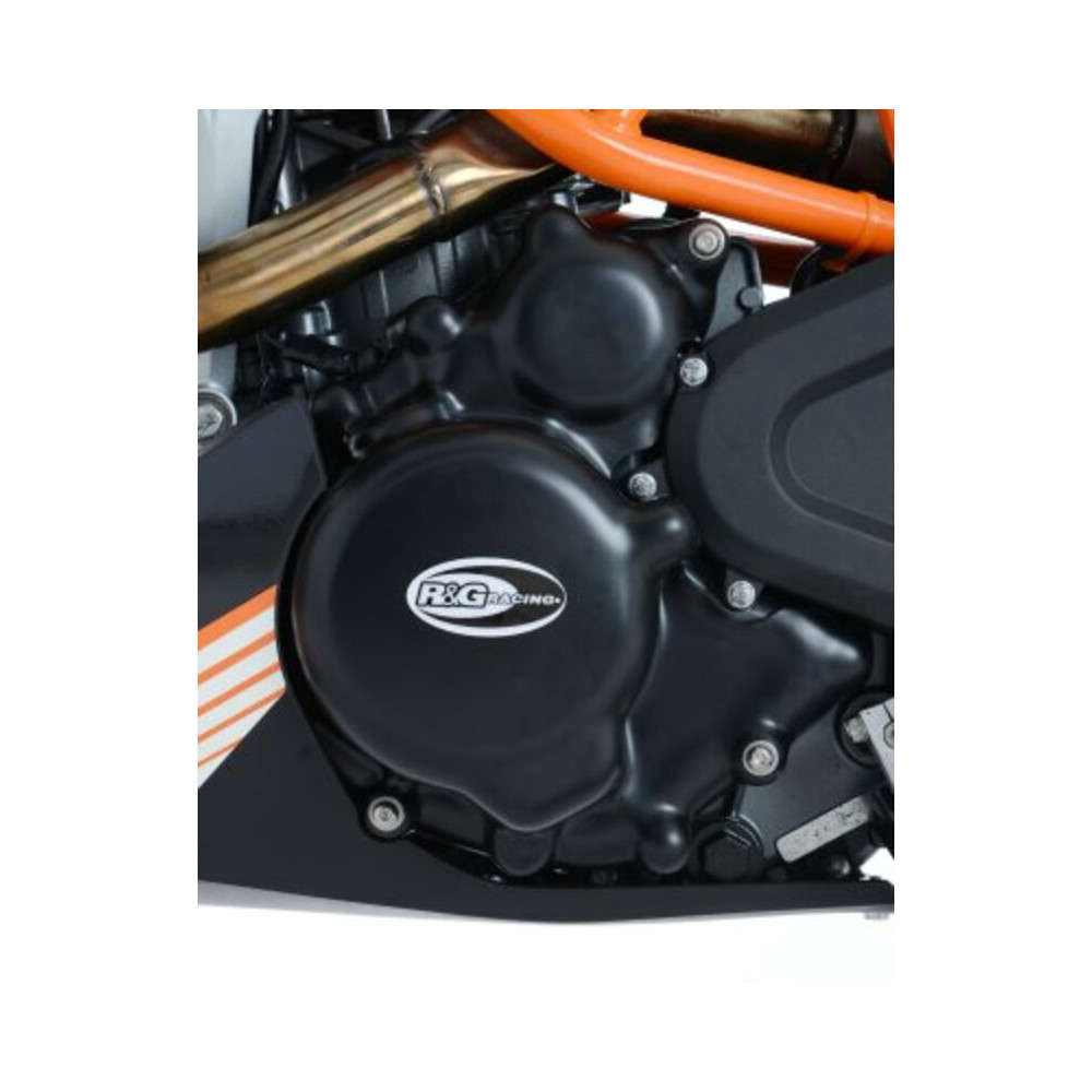 Couvre carter R&G RACING gauche noir KTM 390 Duke