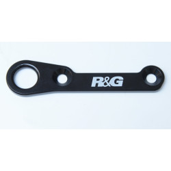 Platines pour sangles R&G RACING noir Yamaha YZF-R125 R&G RACING 3 - AVSmoto Racing Parts 