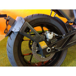 Support de plaque ACCESS DESIGN ''ras de roue'' noir KTM Duke 790/890