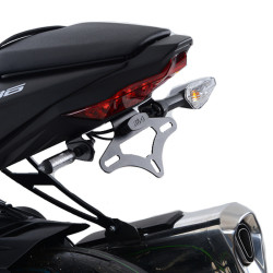 Support de plaque R&G RACING noir Kawasaki ZX636