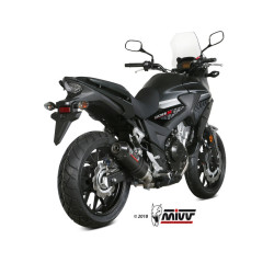 Silencieux MIVV Oval carbone embout carbone Honda CB500X