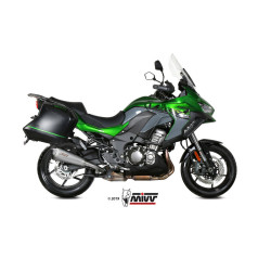 Silencieux MIVV Delta Race inox embout carbone Kawasaki Versys 1000 2019-