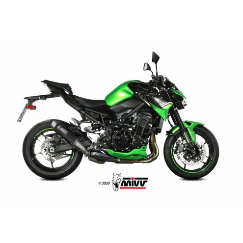 Silencieux MIVV GP Pro carbone/casquette inox Kawasaki Z900