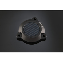 Couvre axe de bras oscillant LIGHTECH noir Yamaha T-Max 530/560