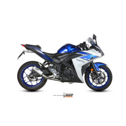 Ligne complète MIVV MK3 - inox - Yamaha MT-03 YZF R3