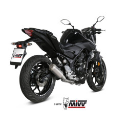 Ligne complète MIVV MK3 - inox - Yamaha MT-03 YZF R3