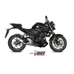 Ligne complète MIVV MK3 - inox - Yamaha MT-03 YZF R3