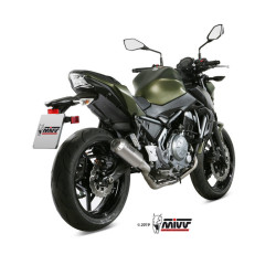 Ligne complète MIVV MK3 - inox Kawasaki NINJA 650 / Z650 17-23