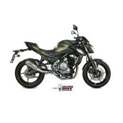 Ligne complète MIVV MK3 - inox Kawasaki NINJA 650 / Z650 17-23