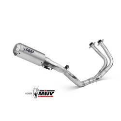 Ligne complète MIVV MK3 - inox Kawasaki NINJA 650 / Z650 17-23