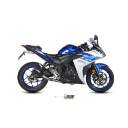 Ligne complète MIVV MK3 - carbone - Yamaha MT-03 YZF R3