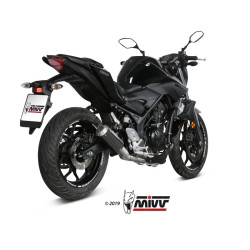 Ligne complète MIVV MK3 - carbone - Yamaha MT-03 YZF R3