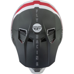 Casque FLY RACING Formula CC Driver Silver/Rouge/Blanc L