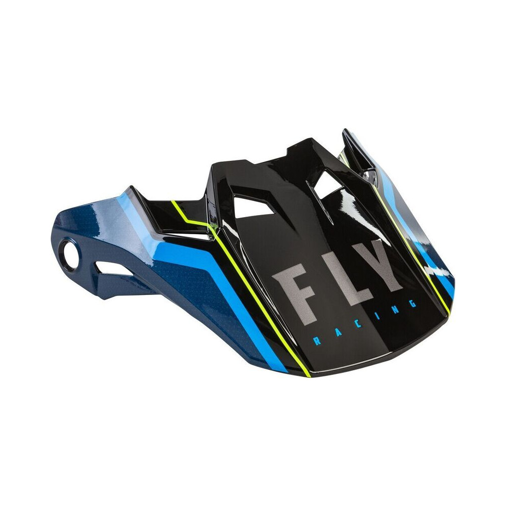 Visiere Casque FLY RACING Formula Carbon Axon Noir/Bleu YL-S