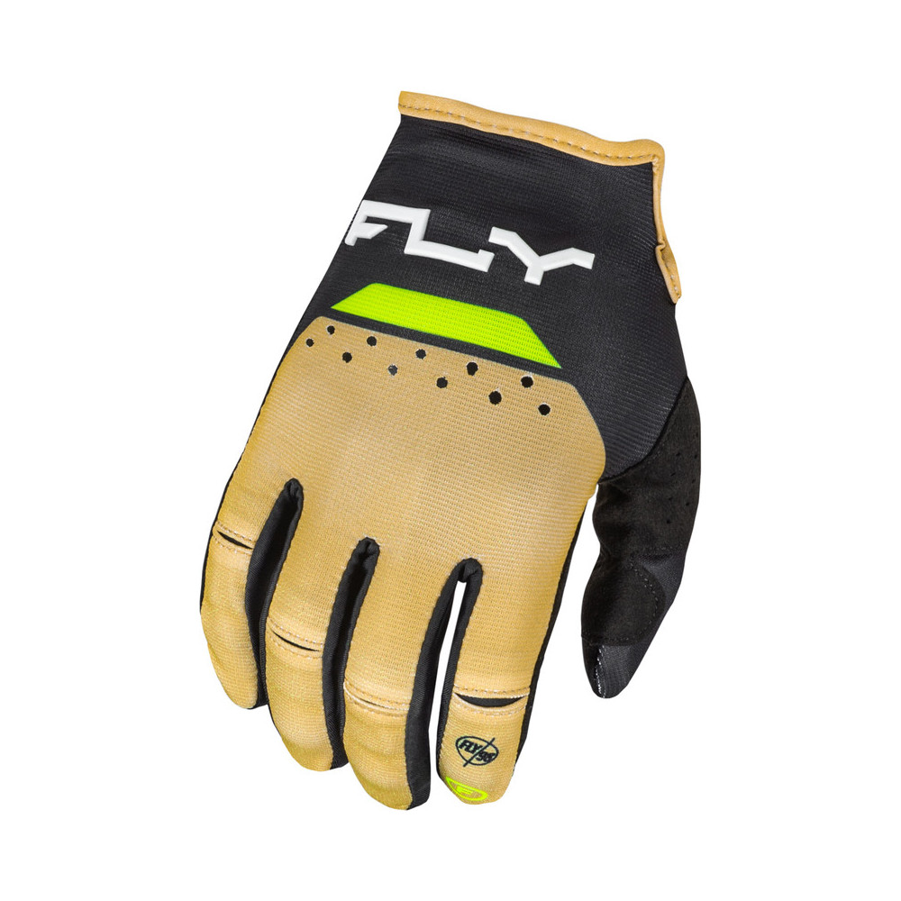 Gants FLY RACING Kinetic Reload - kaki/noir/Hi-Vis