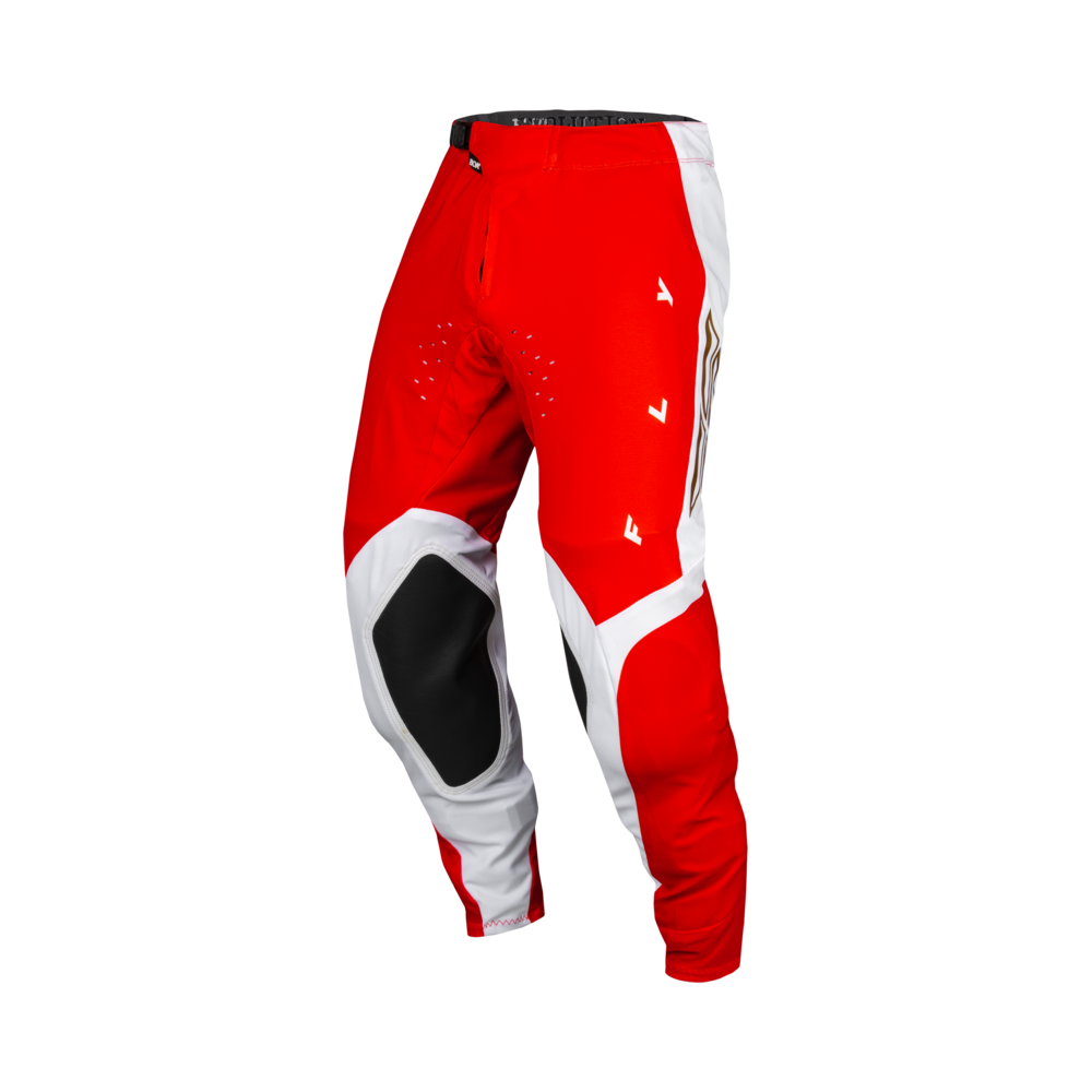 Pantalon FLY RACING Evolution DST Podium - rouge/blanc/rouge Iridium