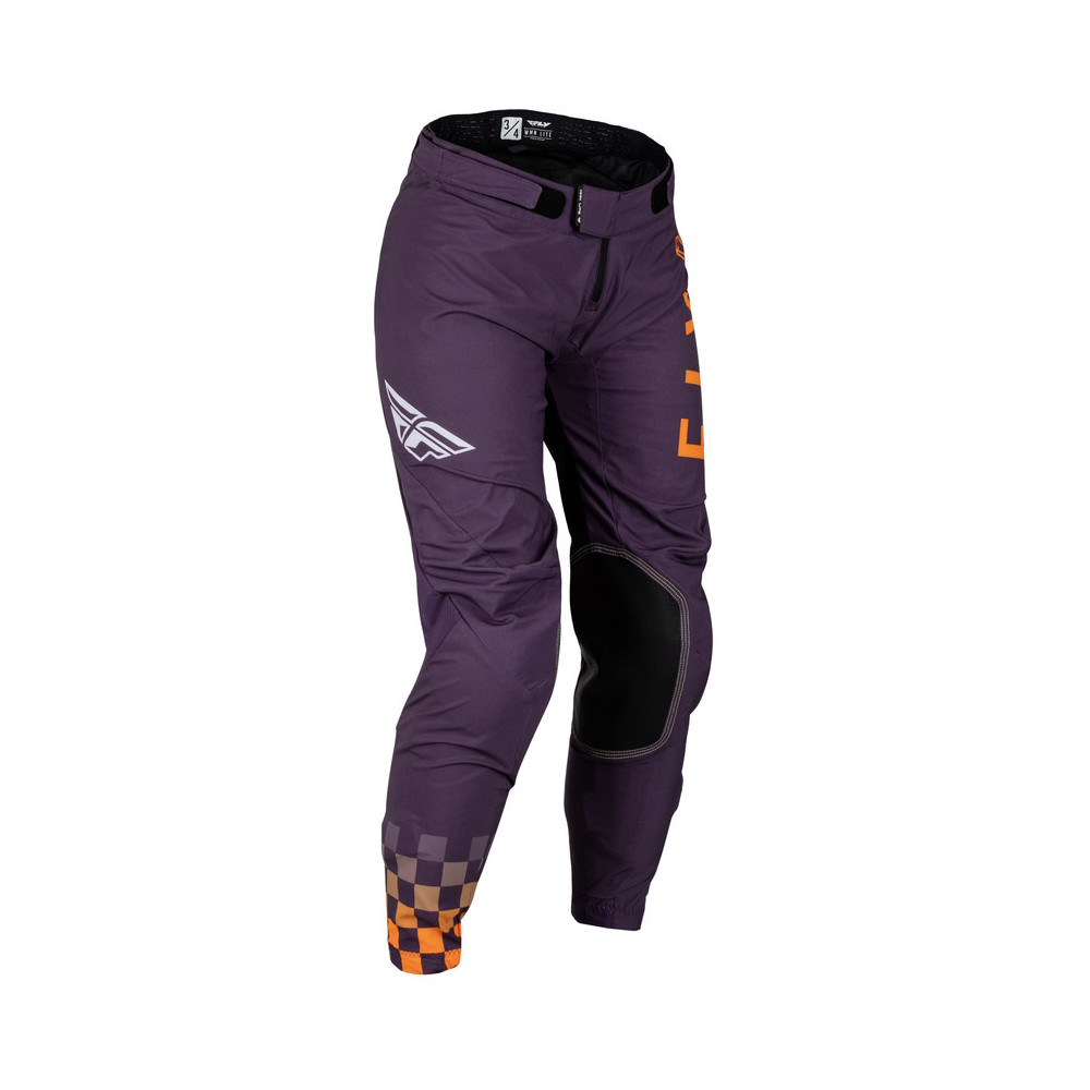 Pantalon femme FLY RACING Lite - Deep Purple/blanc/Neon Coral