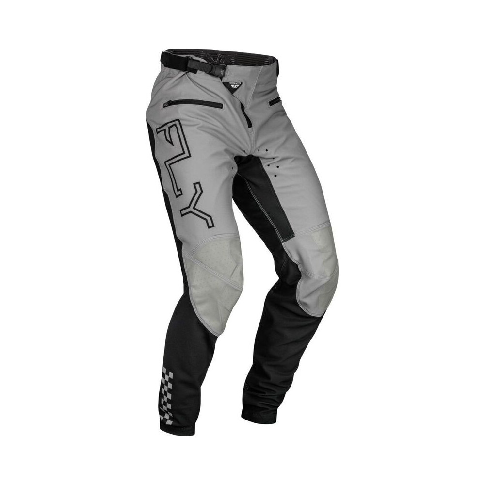 Pantalon vélo enfant FLY RACING Rayce - gris/noir 1 - AVSmoto Racing Parts 