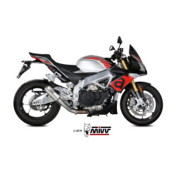 Silencieux MIVV MK3 - inox - Aprilia Tuono V4 1100 18-20