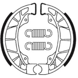 Mâchoires de frein TECNIUM Scooter organique - BA195