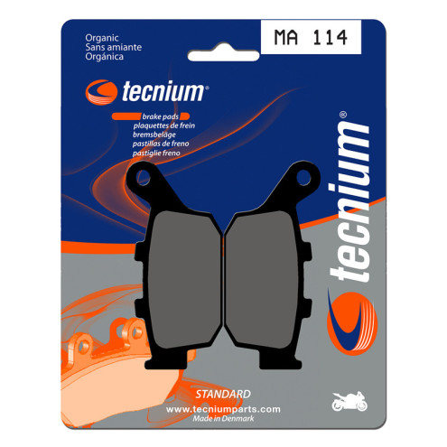 Plaquettes de frein TECNIUM route organique - MA114