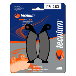 Plaquettes de frein TECNIUM route organique - MA123