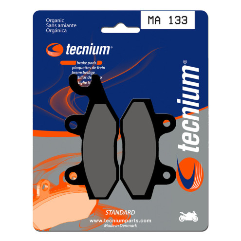 Plaquettes de frein TECNIUM route organique - MA133