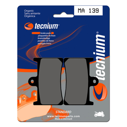 Plaquettes de frein TECNIUM route organique - MA139