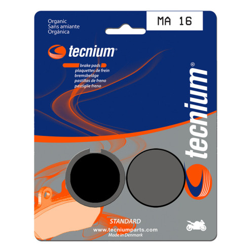 Plaquettes de frein TECNIUM route organique - MA16