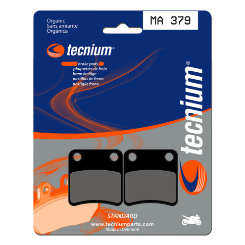 Plaquettes de frein TECNIUM route organique - MA379