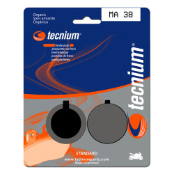 Plaquettes de frein TECNIUM route organique - MA38