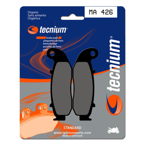 Plaquettes de frein TECNIUM route organique - MA426