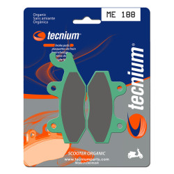 Plaquettes de frein TECNIUM Scooter organique - ME188