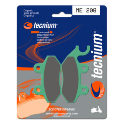 Plaquettes de frein TECNIUM Scooter organique - ME208