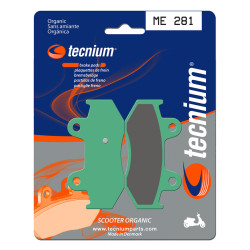 Plaquettes de frein TECNIUM Scooter organique - ME281