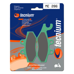 Plaquettes de frein TECNIUM Scooter organique - ME286