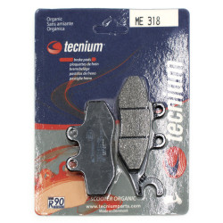 Plaquettes de frein TECNIUM Scooter organique - ME318