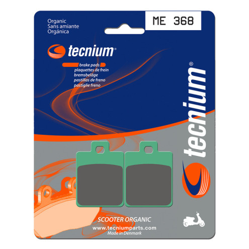 Plaquettes de frein TECNIUM Scooter organique - ME368