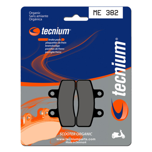 Plaquettes de frein TECNIUM Scooter organique - ME382