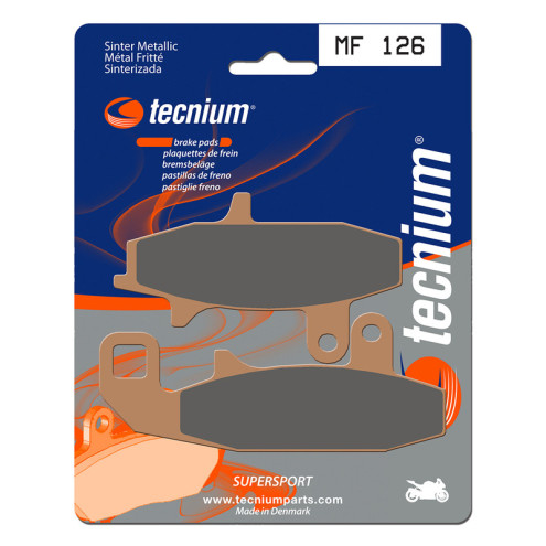 Plaquettes de frein TECNIUM Performance métal fritté - MF126