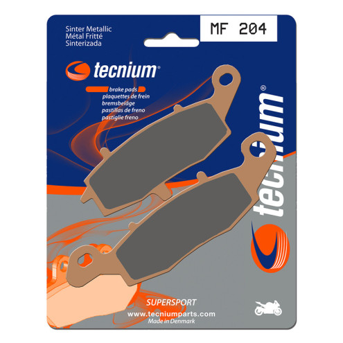 Plaquettes de frein TECNIUM Performance métal fritté - MF204