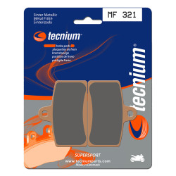 Plaquettes de frein TECNIUM Performance métal fritté - MF321