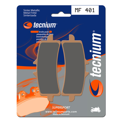 Plaquettes de frein TECNIUM Performance métal fritté - MF401