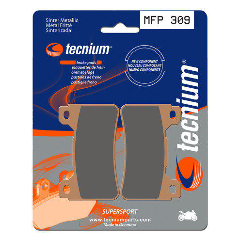 Plaquettes de frein TECNIUM Trail Performance métal fritté - MFP339