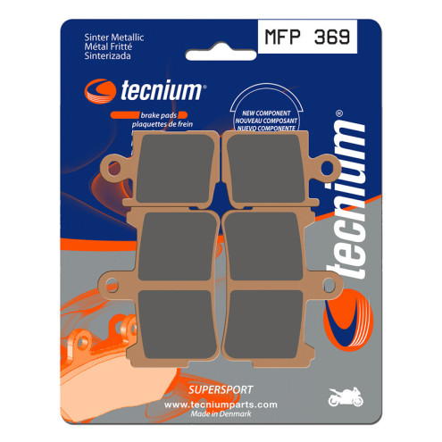 Plaquettes de frein TECNIUM Trail Performance métal fritté - MFP369