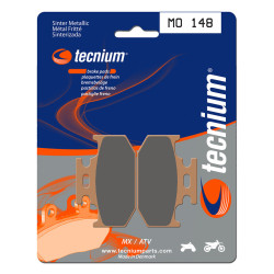 Plaquettes de frein TECNIUM MX/Quad métal fritté - MO148