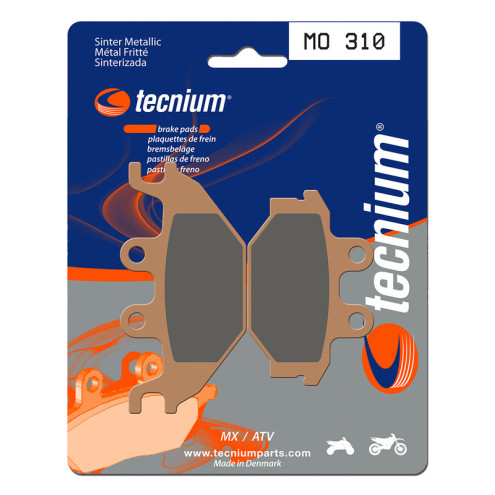 Plaquettes de frein TECNIUM MX/Quad métal fritté - MO310