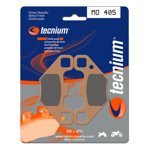 Plaquettes de frein TECNIUM MX/Quad métal fritté - MO405